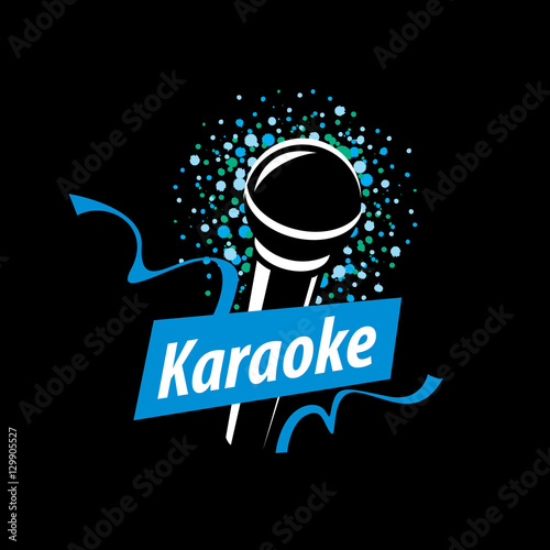 vector logo karaoke