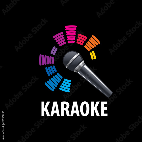 vector logo karaoke