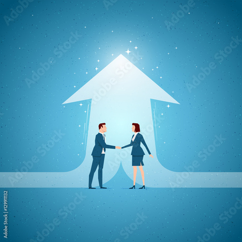 Business concept vector illustration