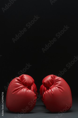 Pair of red boxing gloves © moodboard