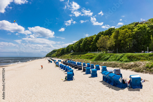 Am Strand in Koserow auf der Insel Usedom photo