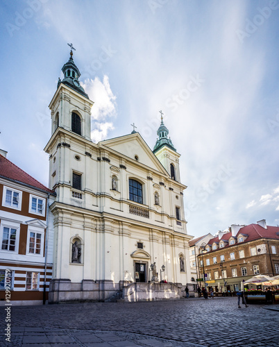 The Church of the Holy Spirit in Warsaw, Poland