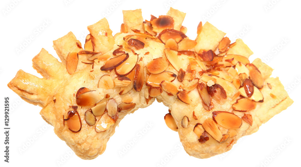 Golden Almond Honey Bear Claw Pastry Golden Almond Honey Bear Claw Pastry