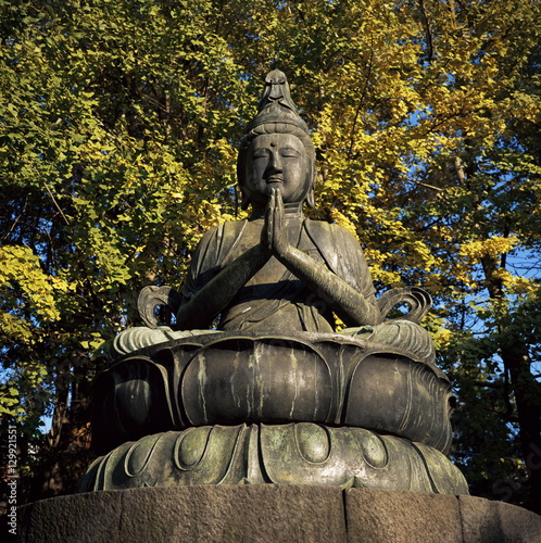 Buddha elect, Nisonbutsu, Asakusa Kannon (Senso-ji) temple, Asakusa, Tokyo, Japan