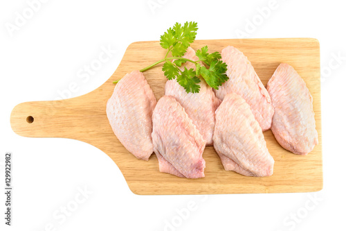 raw chicken wings
