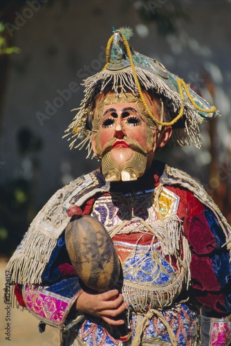 Chichicastenango, Dance of the Conquistadors, Guatemala photo