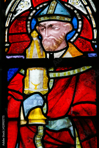 Stained Glass - Catholic Saint