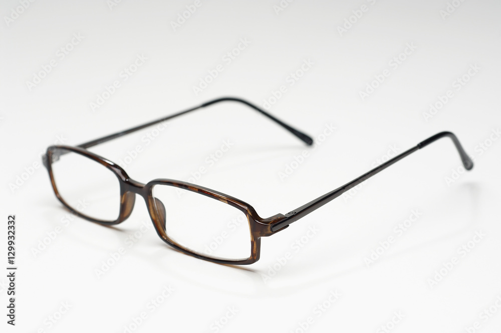 Simple spectacles isolated on white background Simple spectacles isolated on white background