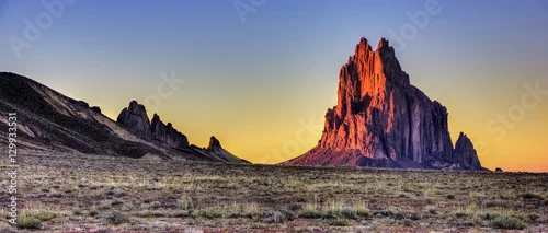 Panel kuchenny z motywem Shiprock New Mexico