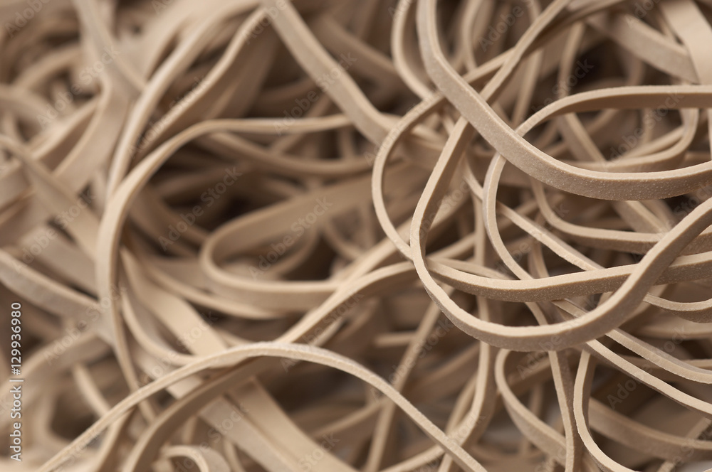 Heap of rubber bands