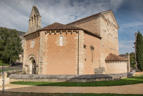 Baptistere Saint-Jean ( Baptistery of St. John ) Poitiers. Oldes photo