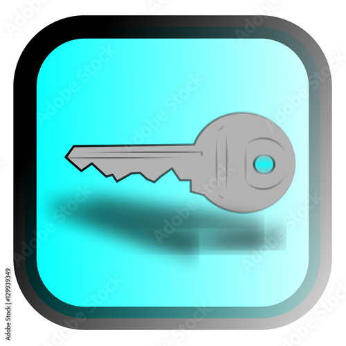 Key, lock, unlock button