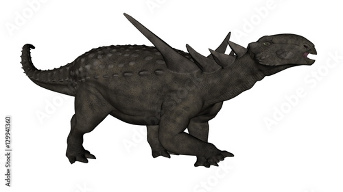 Sauropelta dinosaur - 3D render © Elenarts