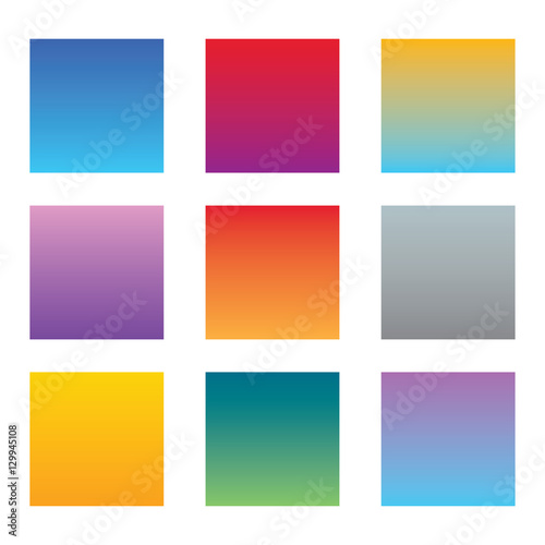 abstract colorful multicolored backgrounds set. © StockVector