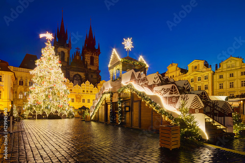 Christmas Old Town Square in Prague.