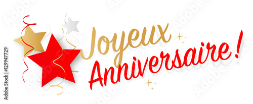 Joyeux anniversaire