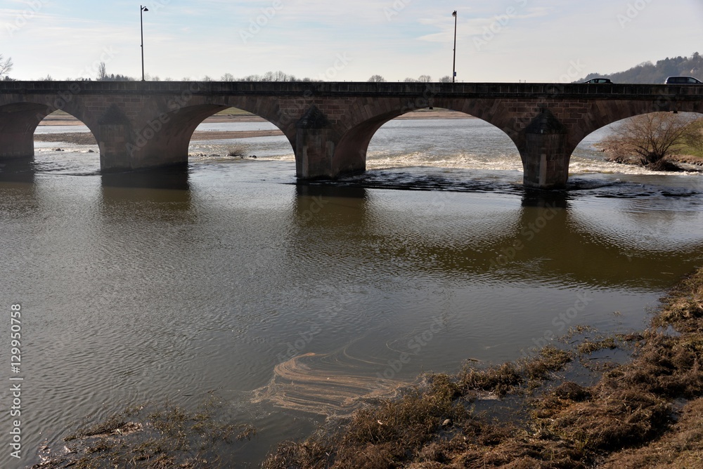 Fototapeta premium La Loire à Nevers