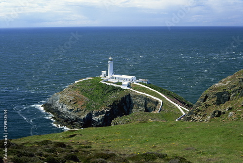 South Stack lighthouse, Anglesey, Wales photo