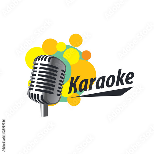 vector logo karaoke