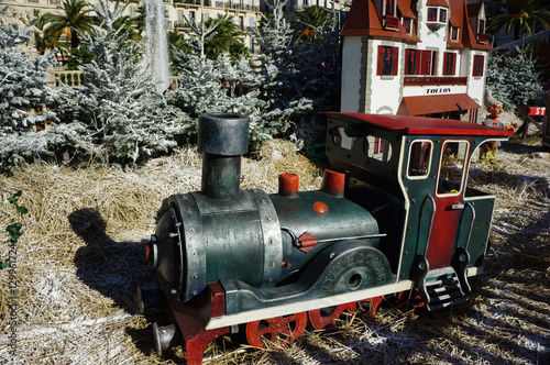 Christmas market in Toulon, France