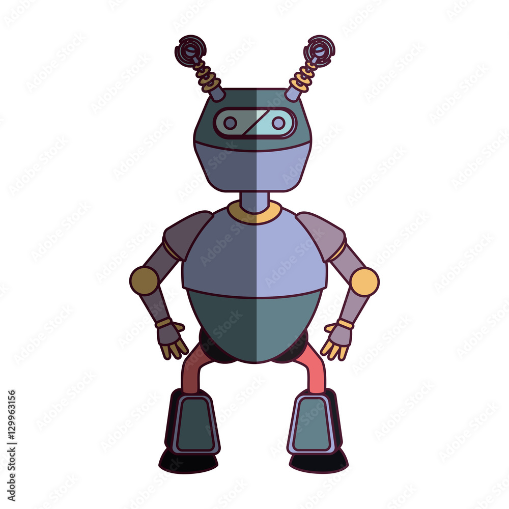 robot character isolated icon vector illustration design robot character isolated icon vector illustration design