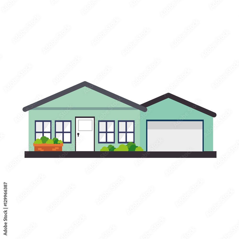 exterior house isolated icon vector illustration design exterior house isolated icon vector illustration design