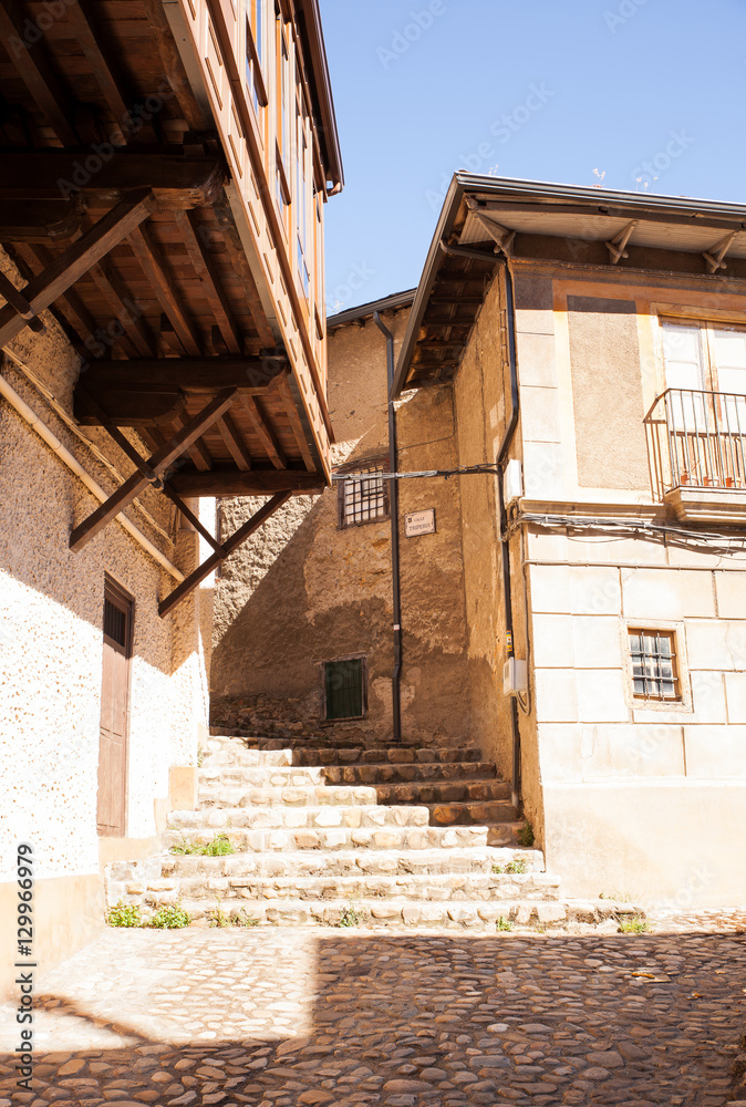 Old staircase in Vilafranca del Bierzo