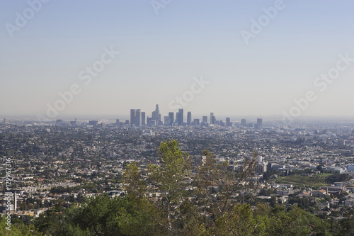 Aerial view of skyline at California  USA
