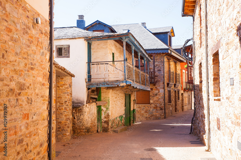 Houses of Riego del Camino, Spain