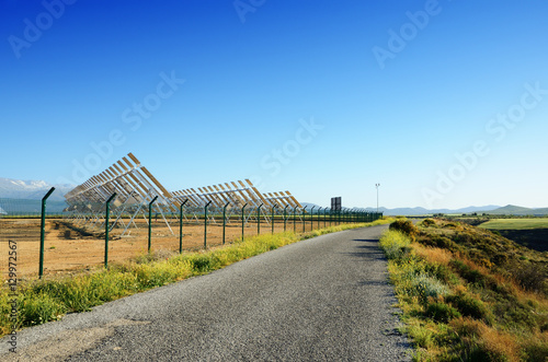 Solar power plant in Spain