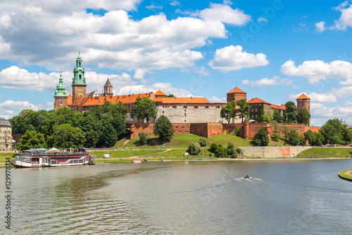 Wawel royal castle in Krakow