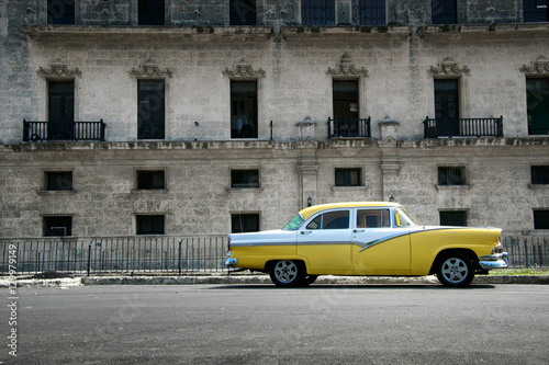 Classic car in Old Havana, Cuba
