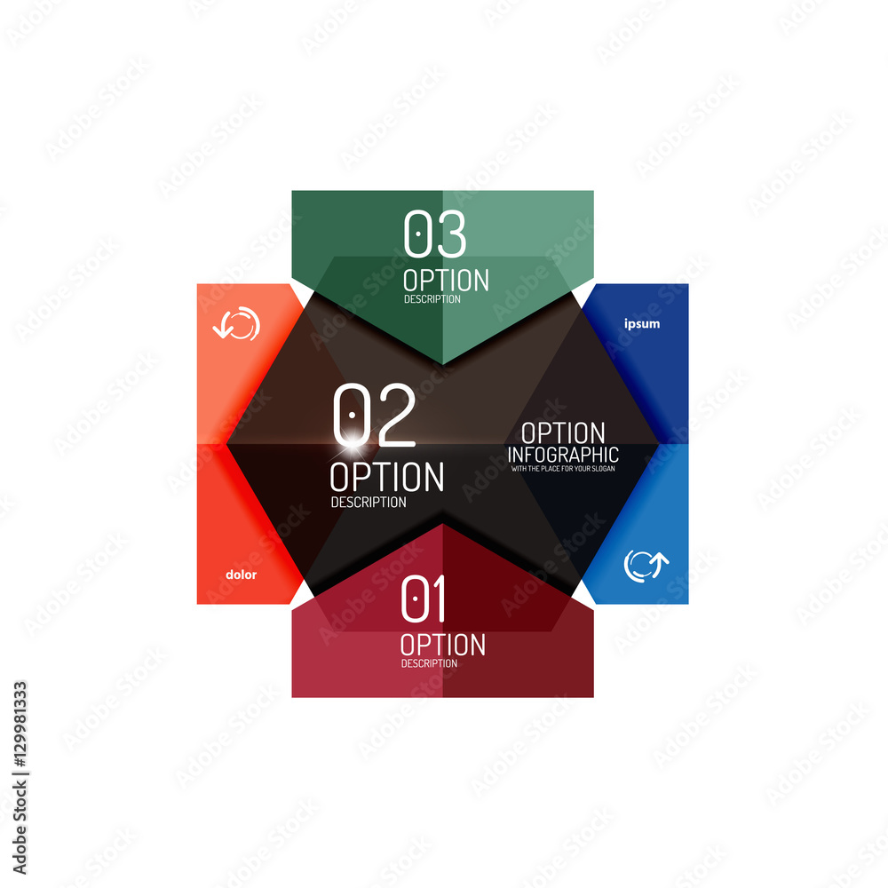 Business option diagram templates Business option diagram templates