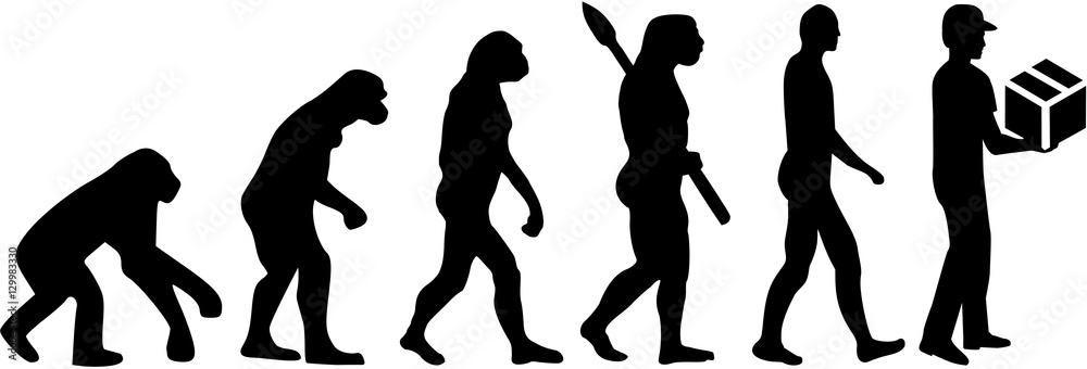 Delivery man Evolution Delivery man Evolution