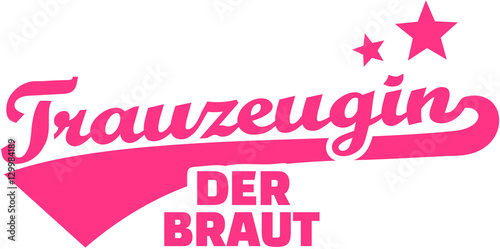 Maid of honor of the bride