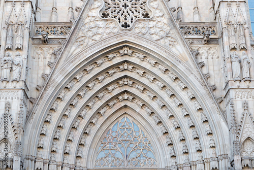Details of the Cathedral of Barcelona