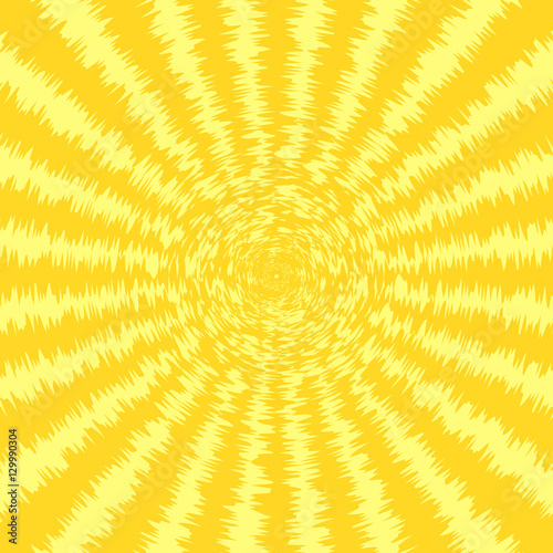 Sunburst roughen yellow background. Vector illustration eps10.