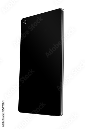 Tablet black rectangle back right side