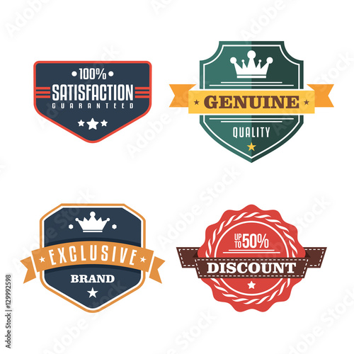 Quality and Discount Business Promotion Tag Label Collection