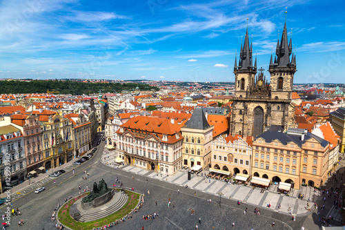 Old Town square in Prague