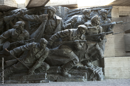 Sculpture, National Museum of the History of the Great Patriotic War 1941-1945, Kiev, Ukraine photo