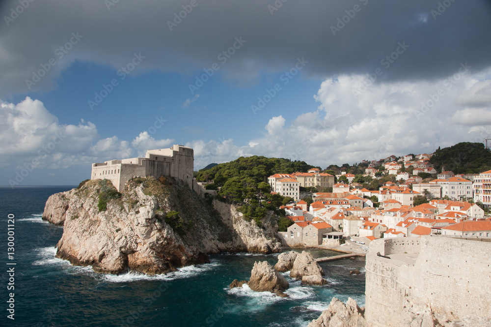 Lovrijenac from Dubrovnik's wall