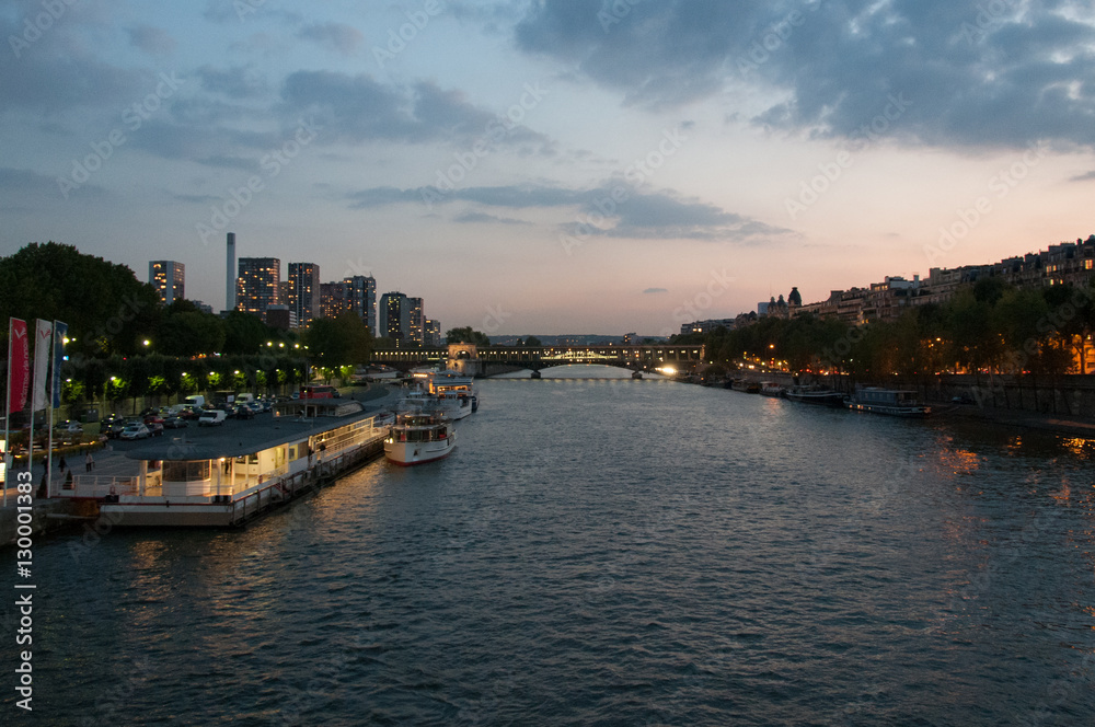 River Seine at Dusk