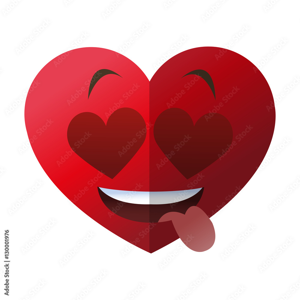 Heart cartoon icon. Love passion and romantic theme. Isolated design. Vector illustration Heart cartoon icon. Love passion and romantic theme. Isolated design. Vector illustration