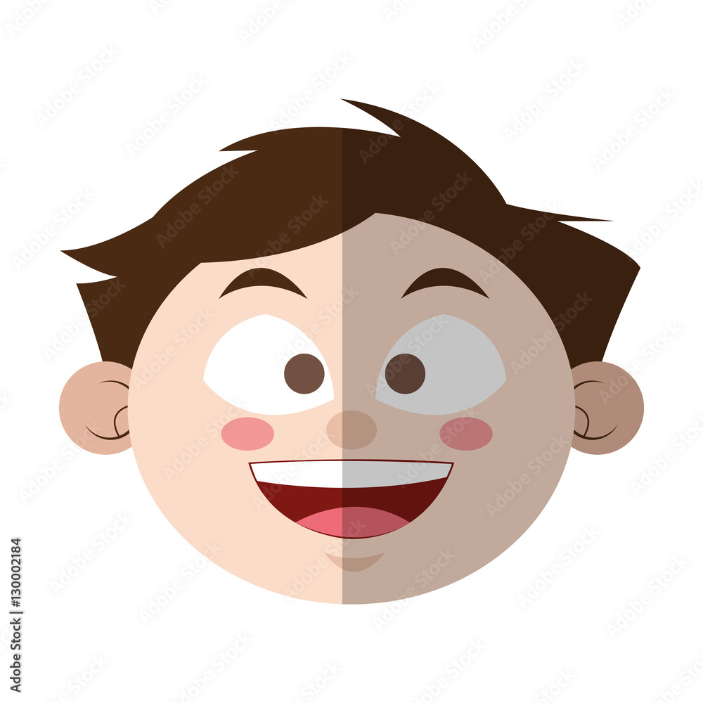 Boy cartoon icon. Kid childhood little people and person theme. Isolated design. Vector illustration Boy cartoon icon. Kid childhood little people and person theme. Isolated design. Vector illustration