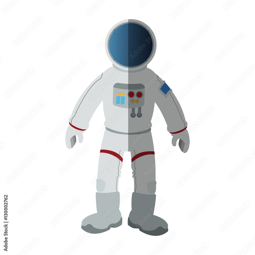 Astronaut icon. Spaceman cosmonaut pilot space and science theme. Isolated design. Vector illustration Astronaut icon. Spaceman cosmonaut pilot space and science theme. Isolated design. Vector illustration