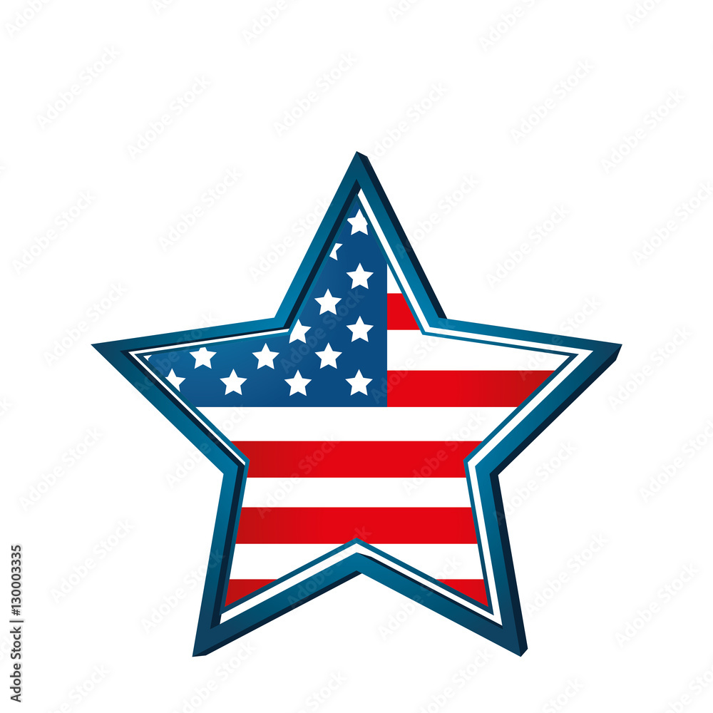 united states of america emblem vector illustration design
