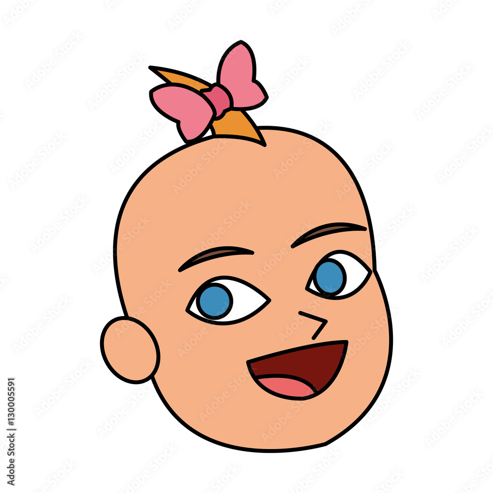 Baby cartoon icon. Child kid little small and infant theme. Isolated design. Vector illustration Baby cartoon icon. Child kid little small and infant theme. Isolated design. Vector illustration