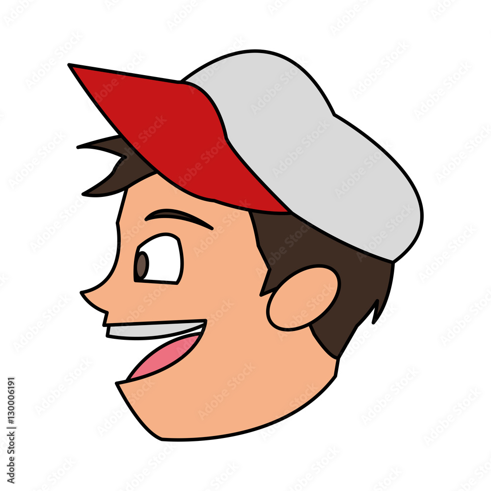 colored canadian hat mounted policeman design vector illustration eps10