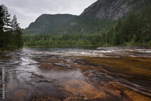 Giovdal river valley near Smelandgian Norway